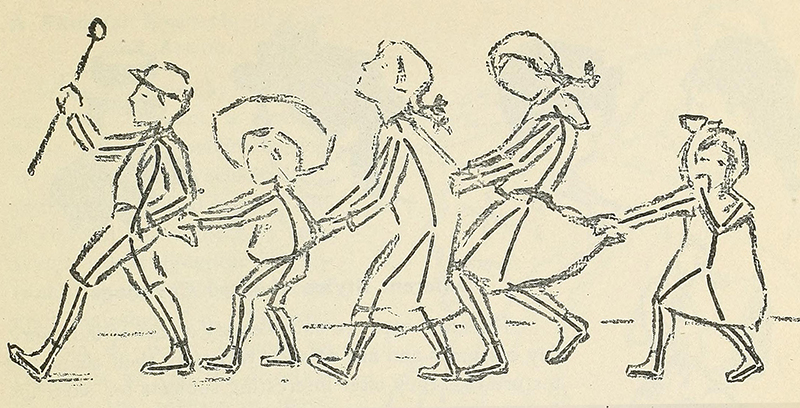 From Text Books of Art Education, Book VI by Hugo Froehlich & Bonnie Snow, 1904