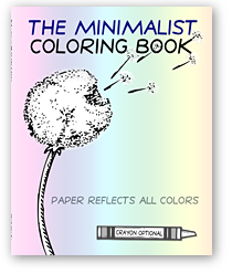 The Minimalist Coloring Book