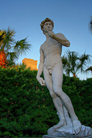 Michelangelo's David sculpture at Ripley's Museum