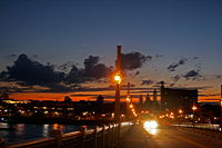 Dusk on the Bridge of Lions