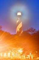 Rainbow around the Lighthouse