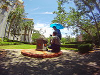 Sundial at Memorial Presbyterian Church
