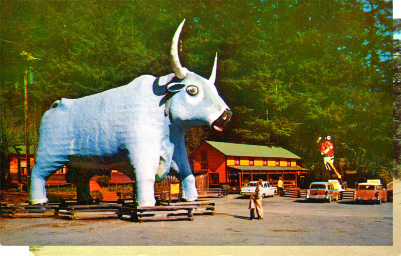 Paul Bunyan's Blue Ox