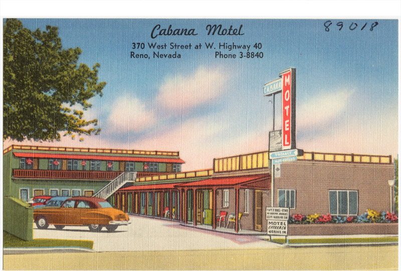 Cabana Motel, Reno, Nevada