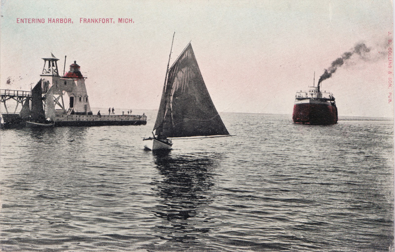Entering Harbor, Frankfort, Michigan