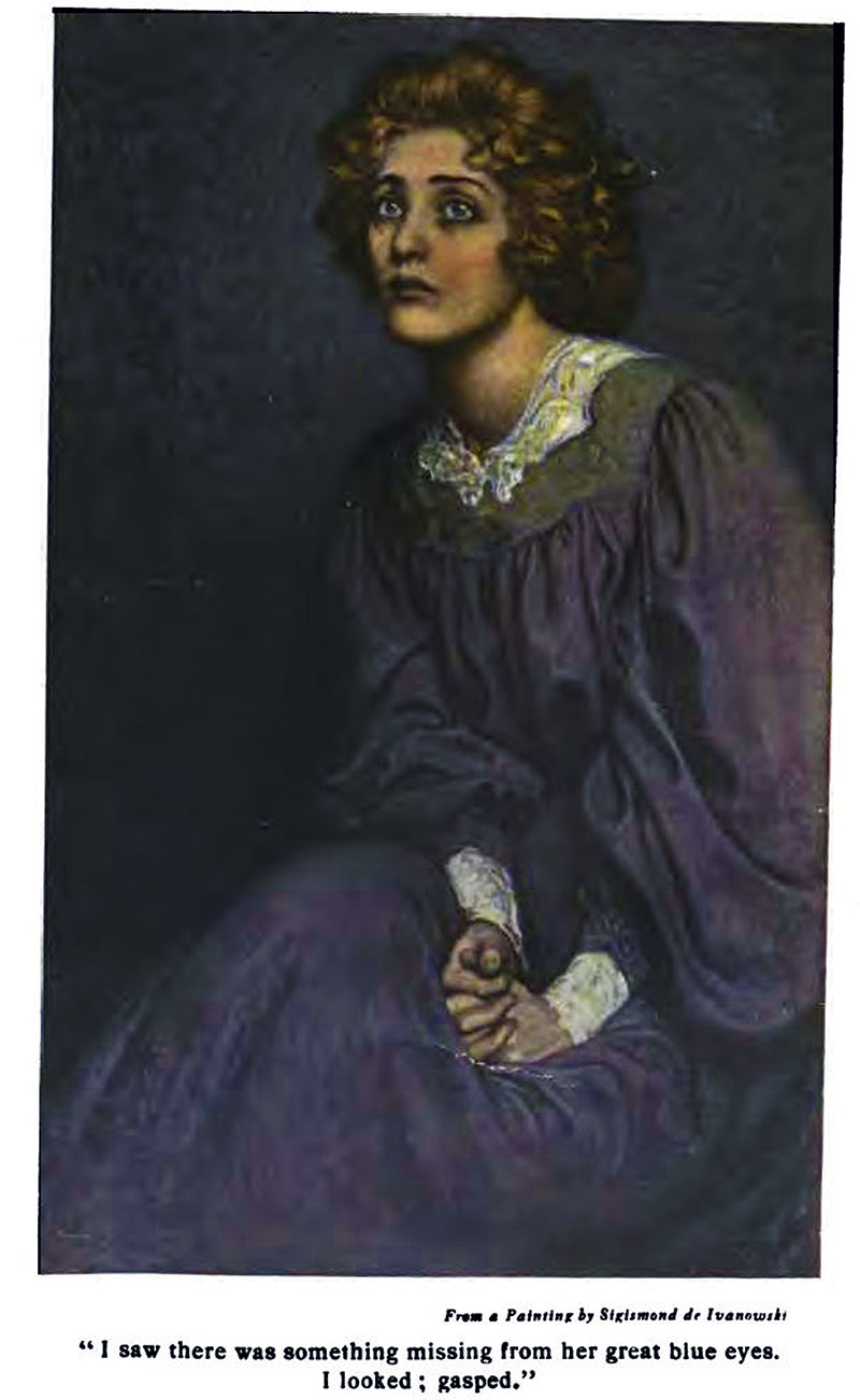 Two scans of the frontispiece to Friday the 13th by Thomas W. Lawson, 1907