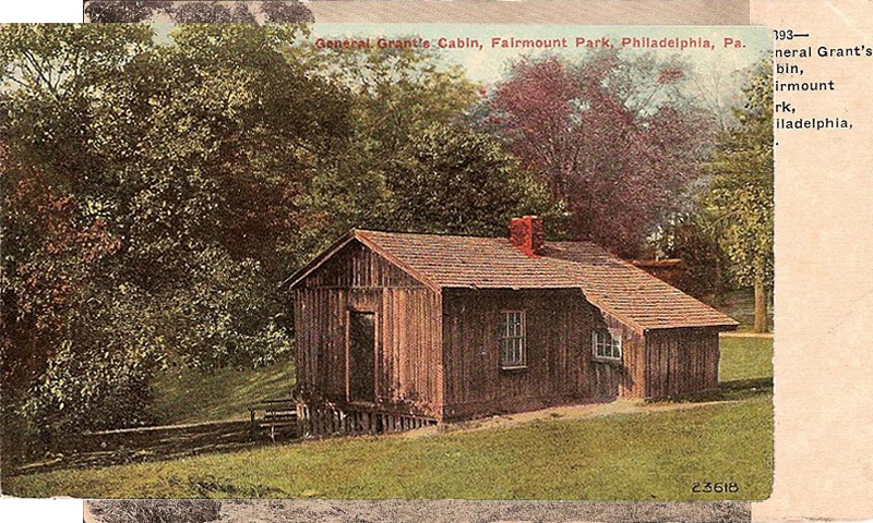 General Grant's Cabin, Fairmount Park, Phildadelphia, Pennsylvania