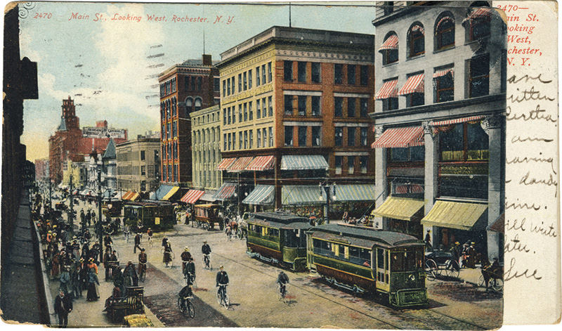 Main Street Looking West, Rochester, New York