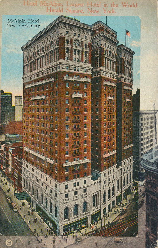 McAlpin Hotel, New York City