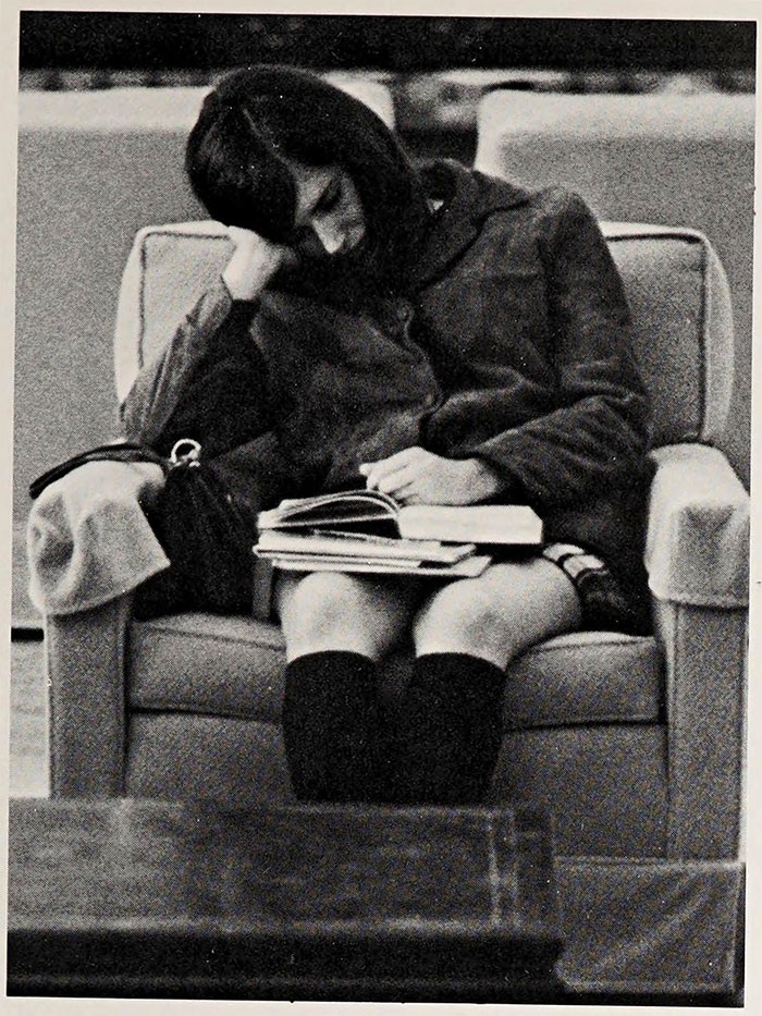 From the State University of New York College at Oneonta's 1968 yearbook