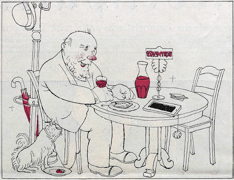 From Nebelspalter, 1922
