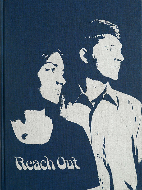 Click to reveal the title page photo.  From State University of New York College at Oneonta's 1972 yearbook