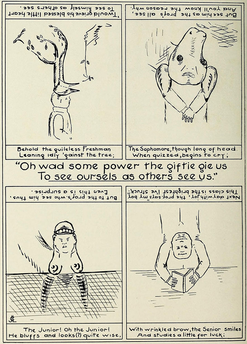 From Purdue's 1900 yearbook
