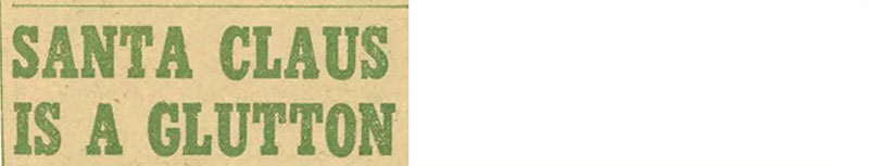 Click to reveal the missing half of the headline.  From The Current Sauce, 1949