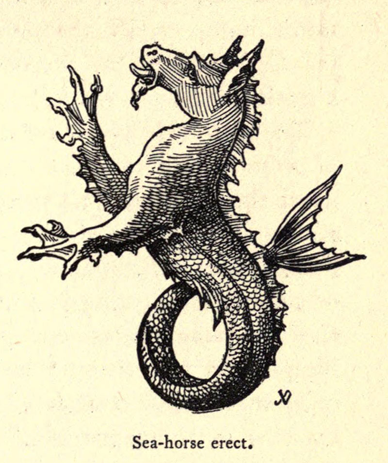 From Fictitious & Symbolic Creatures In Art with Special Reference To Their Use in British Heraldry by John Vinycomb, 1906