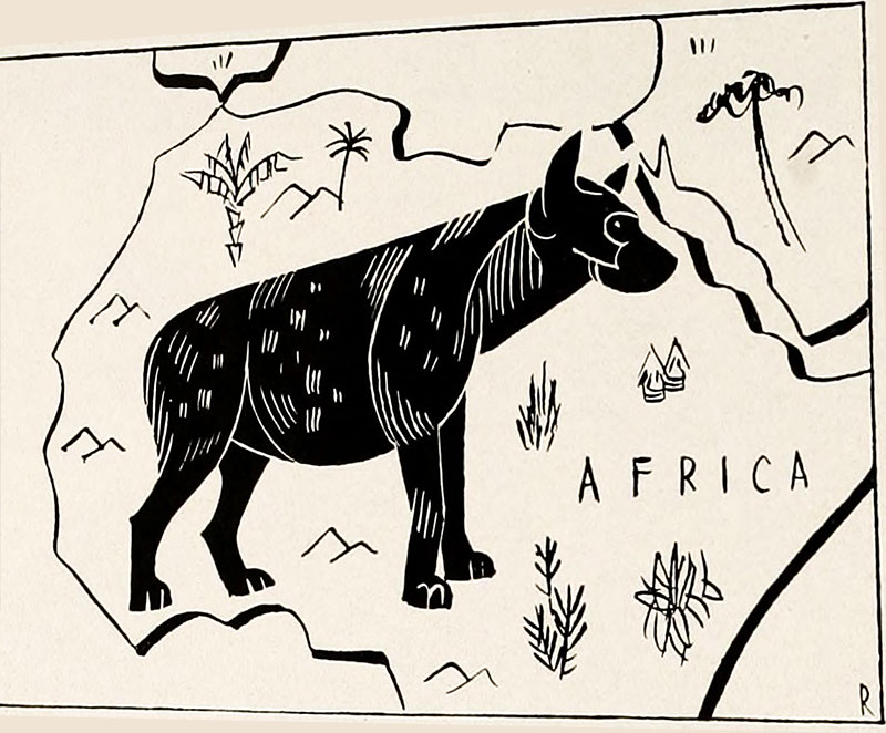 From Who's Who In the Zoo, 1937