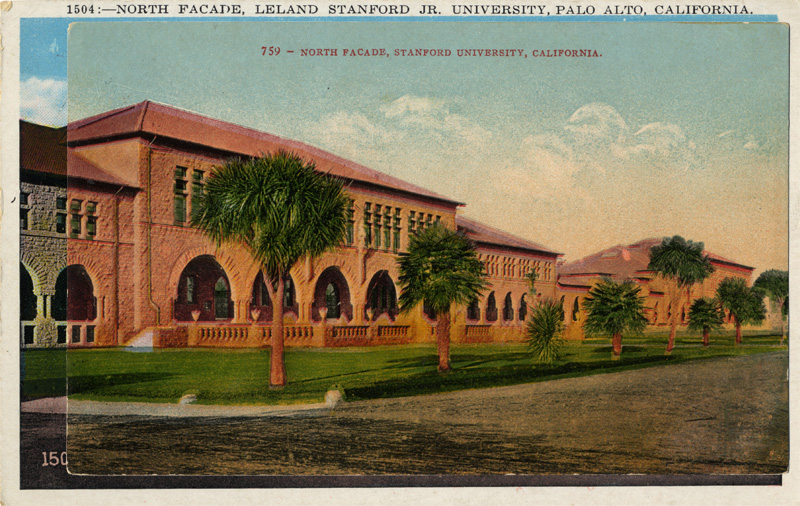 North Facade, Stanford University, Palo Alto, California