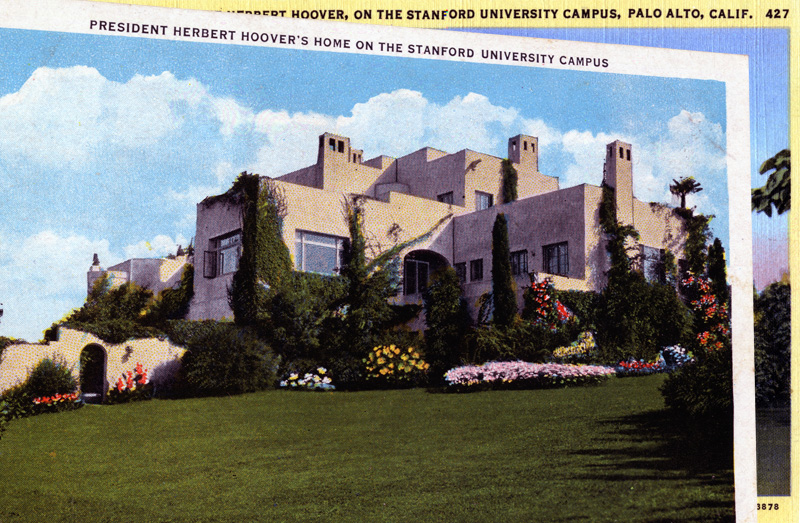 President Herbert Hoover's Home on the Stanford University Campus