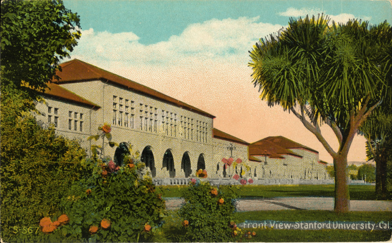 Front View, Stanford University, California