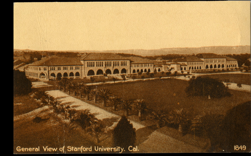General View of Stanford University, California