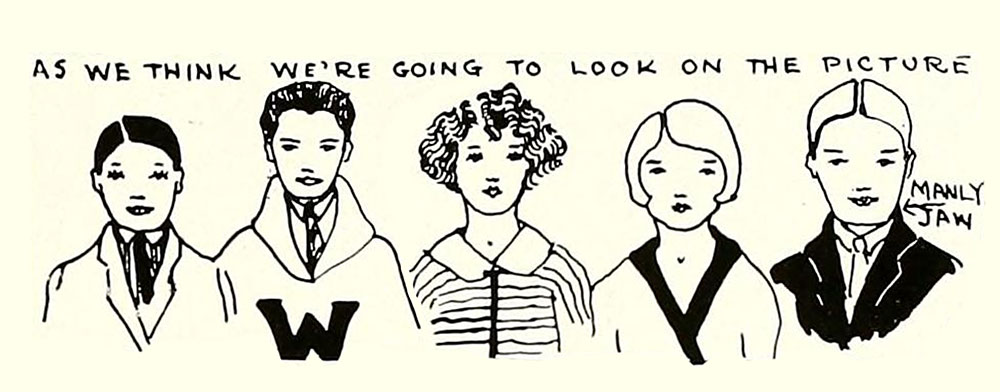 From Western State Normal School's 1924 yearbook