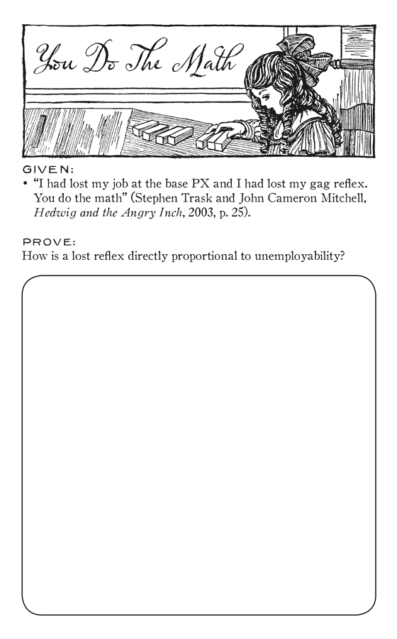 You Do the Math - Presumptive Conundrums