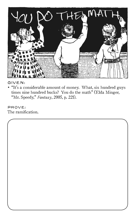 You Do the Math - Presumptive Conundrums