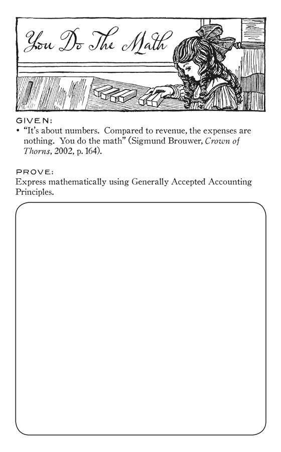 You Do the Math - Presumptive Conundrums