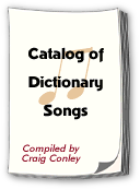 Catalog of Dictionary Songs