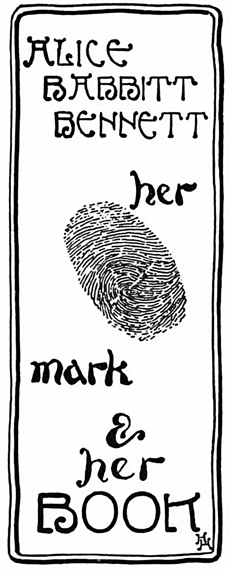 Abecedarian : posts tagged bookplate