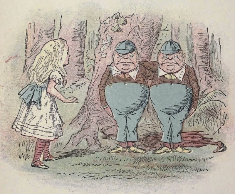 Abecedarian : posts tagged through the looking glass