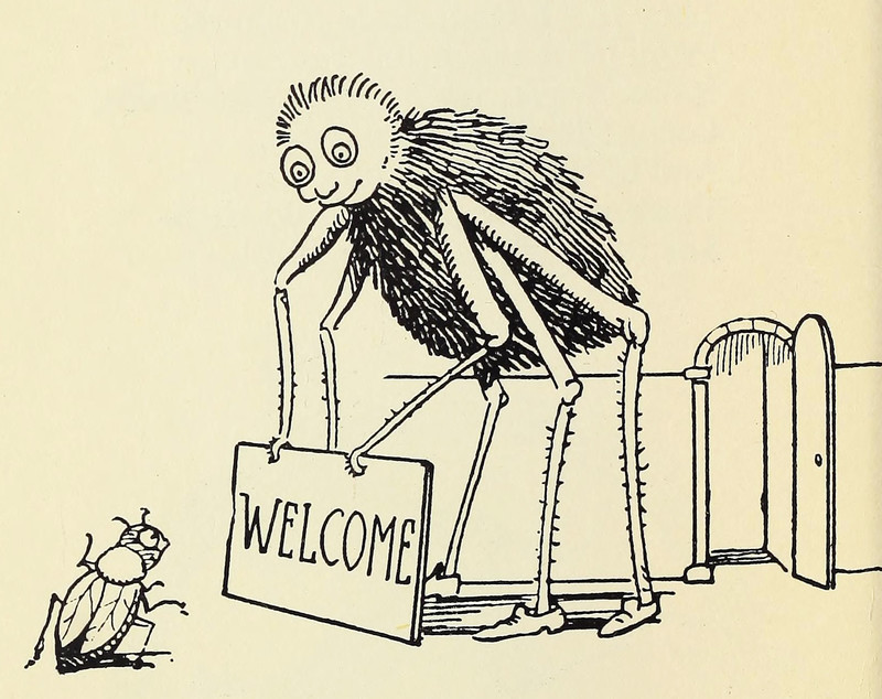 Abecedarian : posts tagged spider and fly